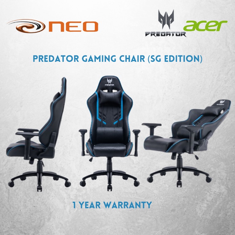 BRAND NEW Predator Gaming Chair (SG Edition), Furniture & Home Living ...