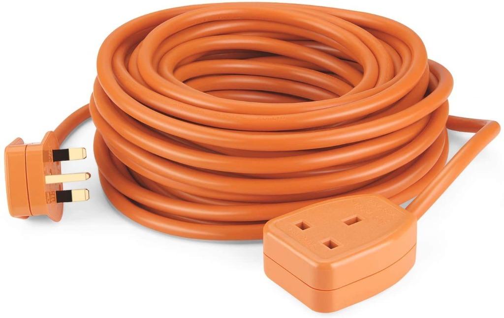 [C6326] SIMBR 5M Extension Lead Cable Heavy Duty Cord Wire with 1Gang