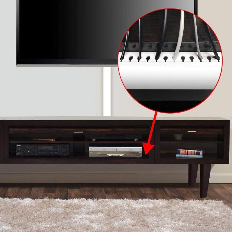 Cable Raceway Kit, Stageek Cable Management System Kit Open Slot Wiring