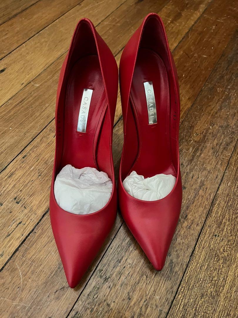 Casadei Red Pumps size 8, Women's 