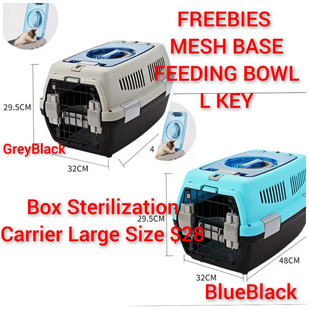 Cat Carrier Box Sterilization Travel Overseas IATA APPROVED