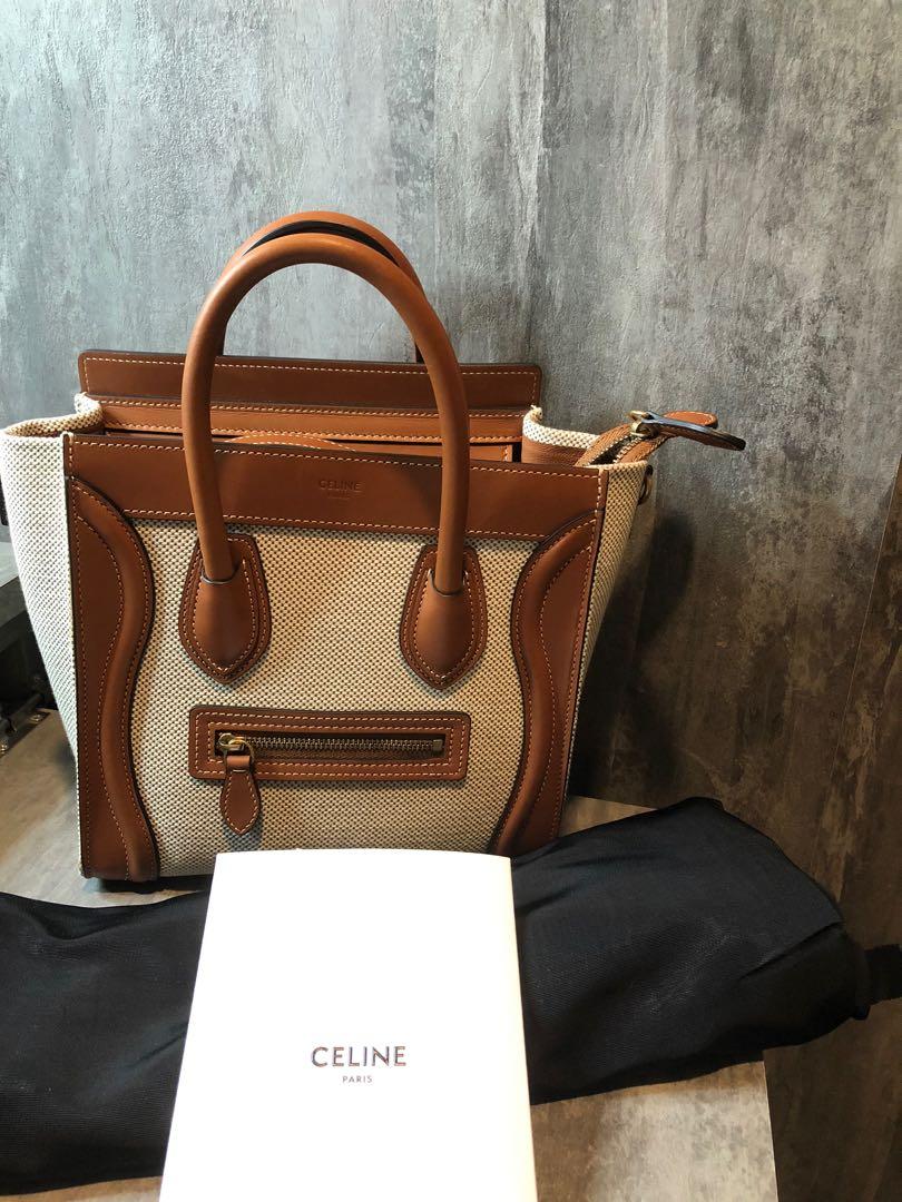 Celine hotsell nano handbag