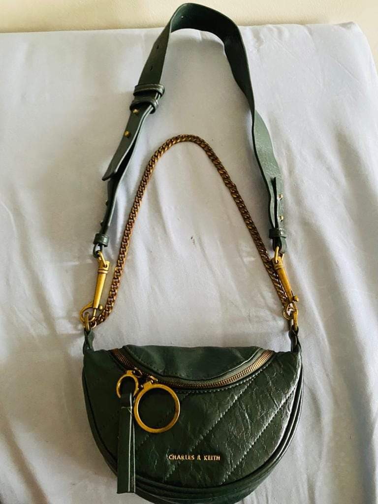 Waist bag charles and keith original outlet