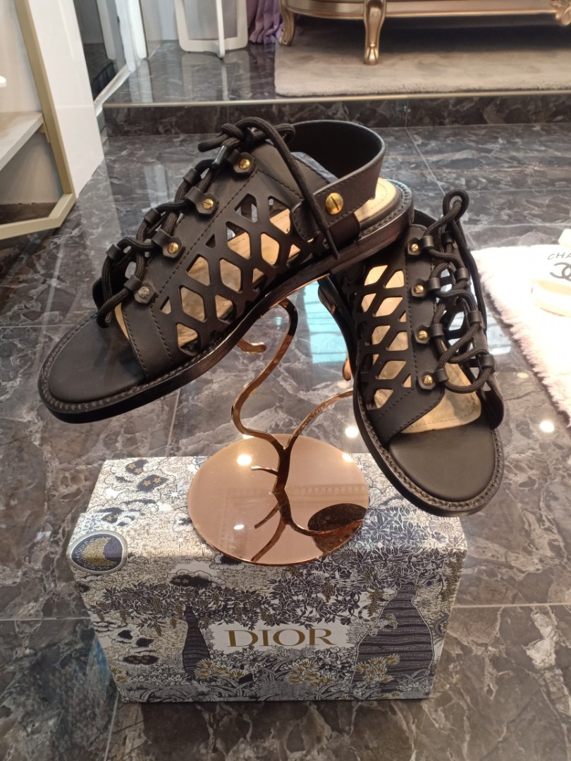 Christian Dior Sandals, Women's Fashion, Footwear, Flats & Sandals on
