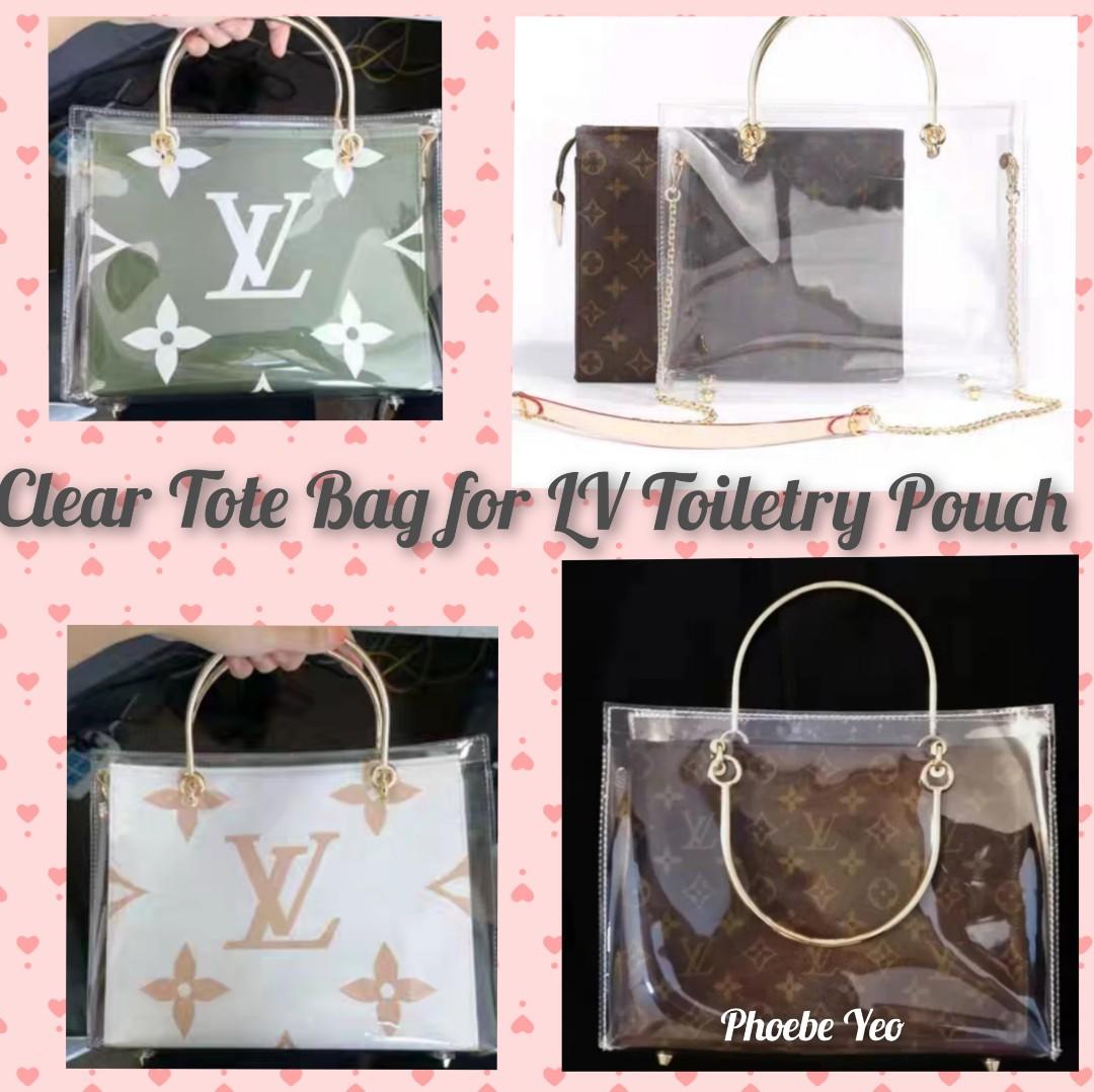 Clear LV bag