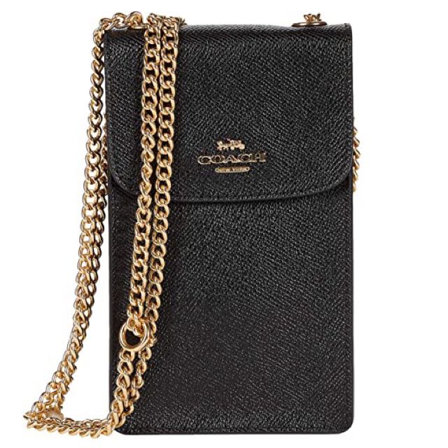 coach cell phone crossbody bag