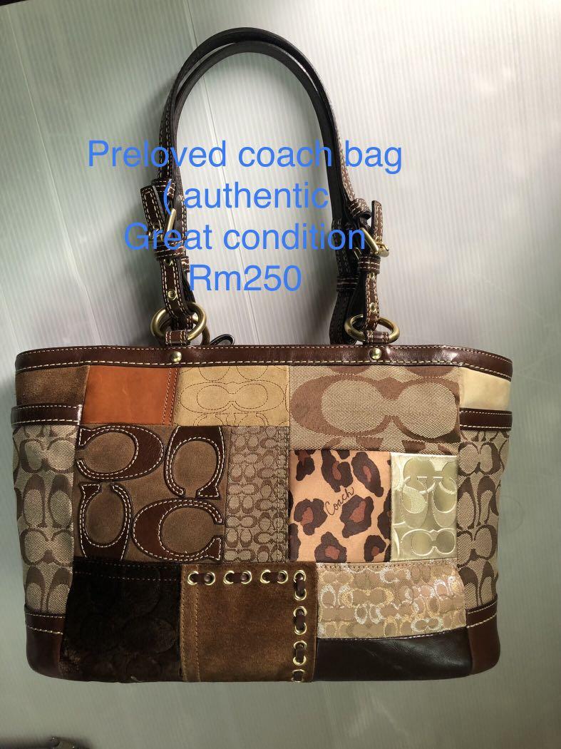 Coach bag on sale patchwork collection