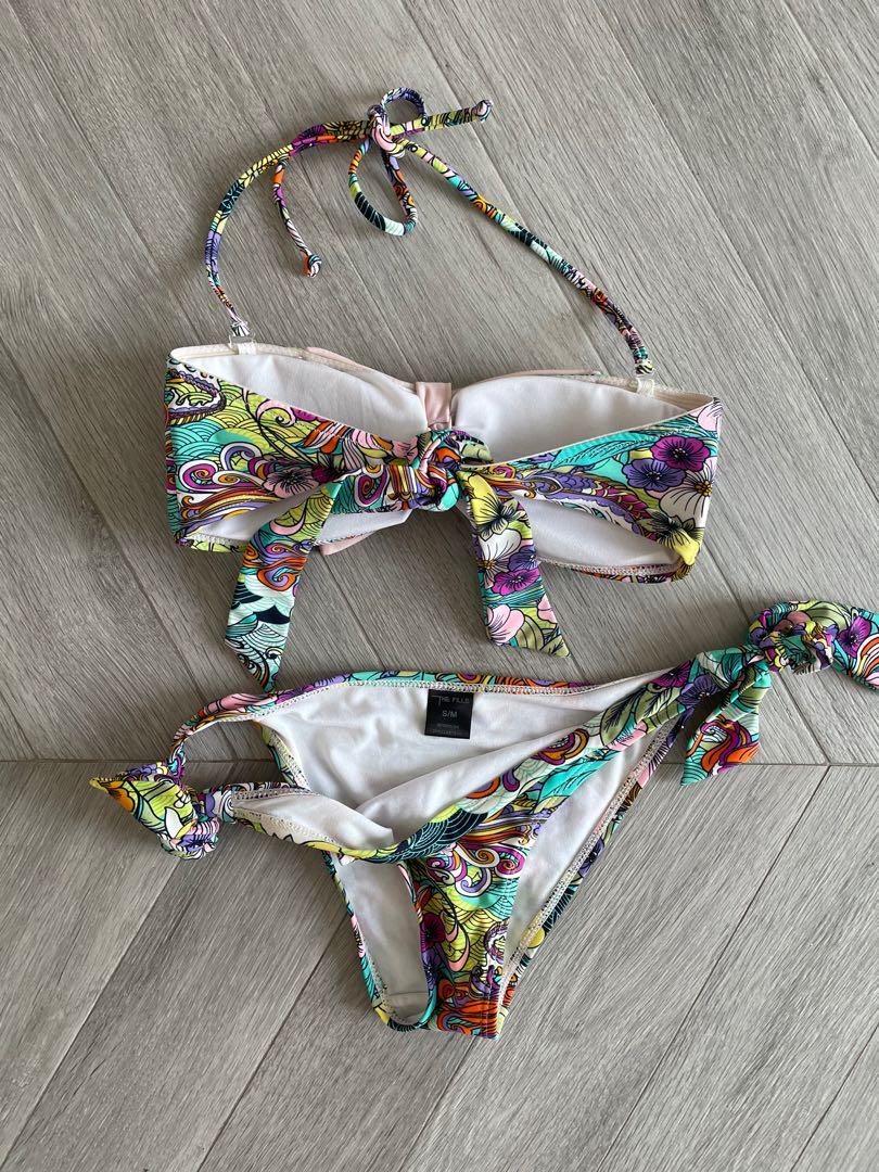 Klaudyna Floral Bow Print Bikini main image 1
