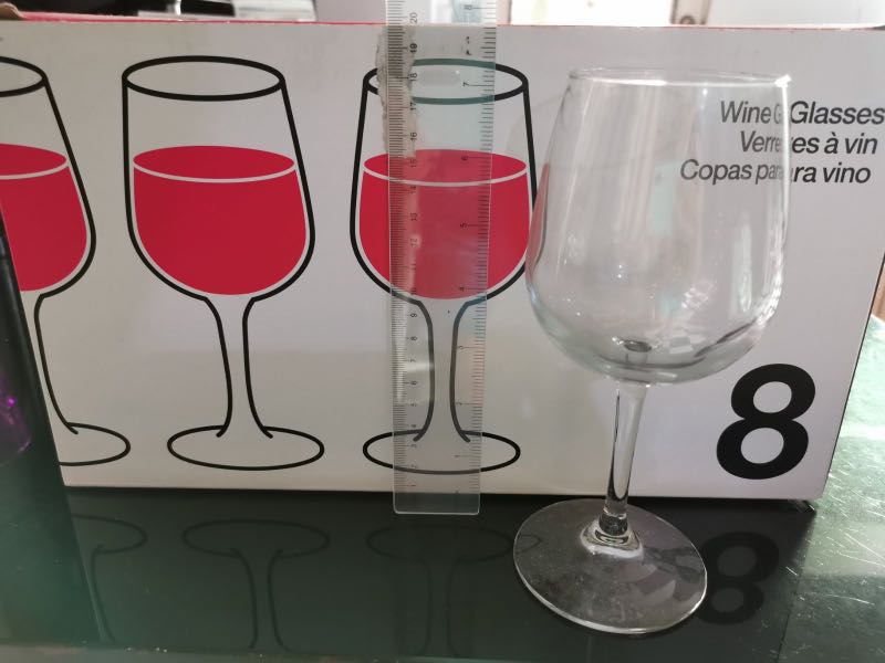 Crate & Barrel Wine Glass Set, Furniture & Home Living, Kitchenware
