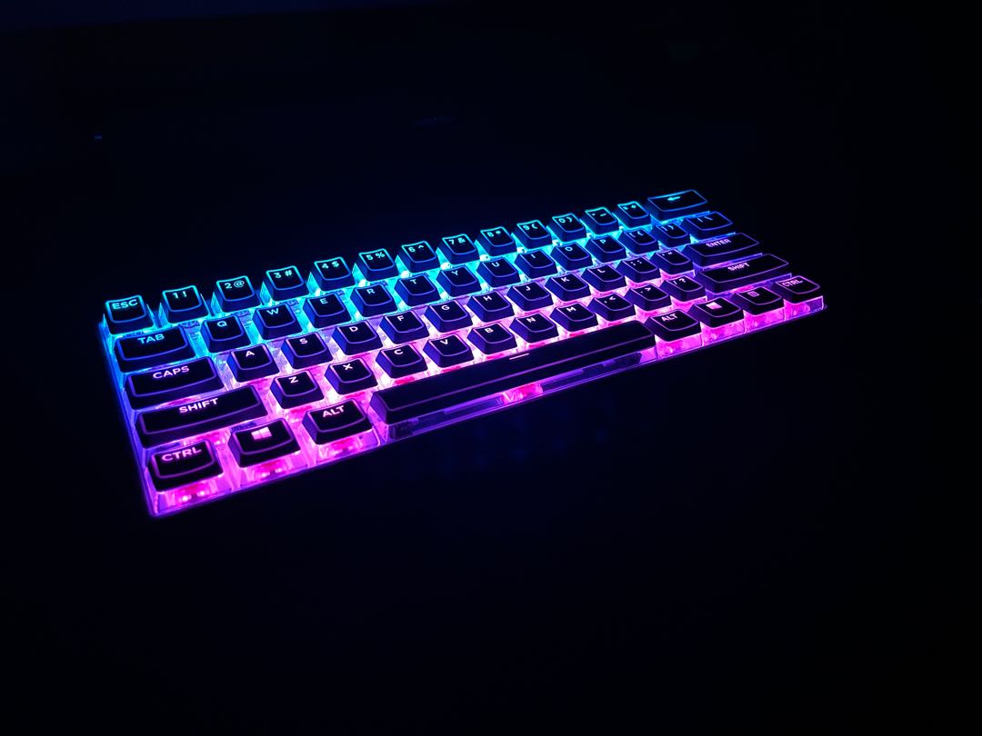 Custom Anne Pro 2 60% Mechanical Keyboard, Computers & Tech, Parts ...