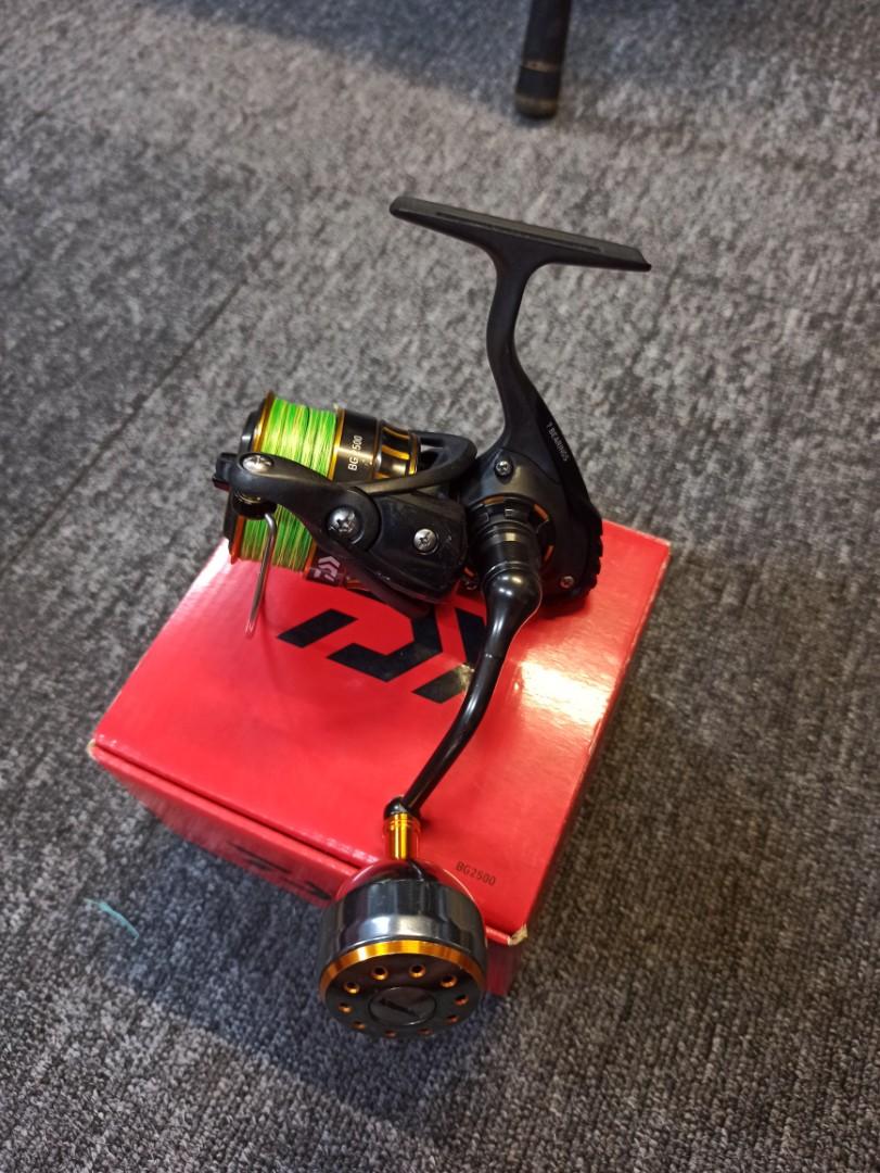 Daiwa BG2500 spinning reel, Sports Equipment, Fishing on Carousell