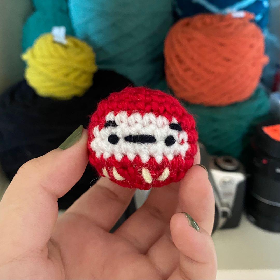 Daruma Dolls Crochet madeinsg, Hobbies & Toys, Stationery & Craft
