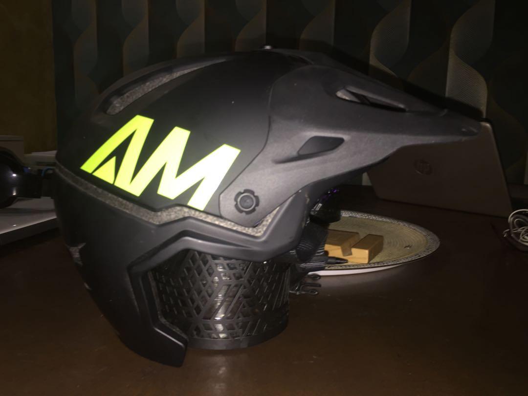 Decathlon AM mountain bike helmet Sports Equipment Bicycles Parts Bicycles on Carousell