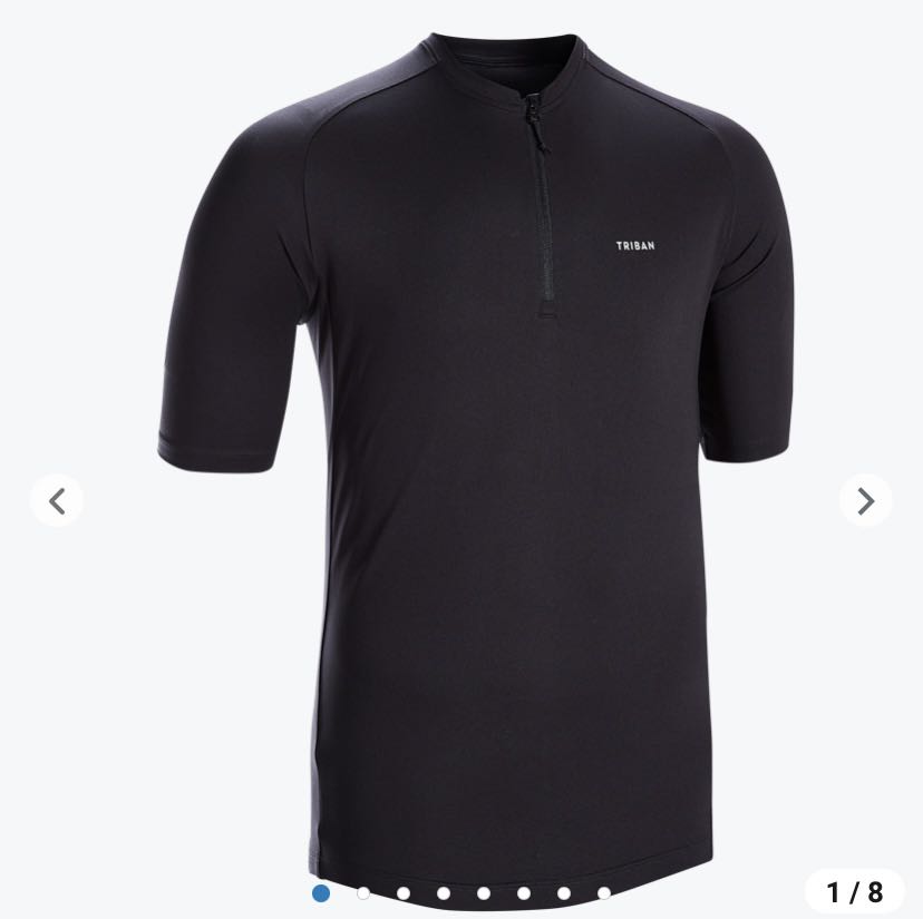 Decathlon Men’s Road Cycling Jersey Essential, Sports Equipment