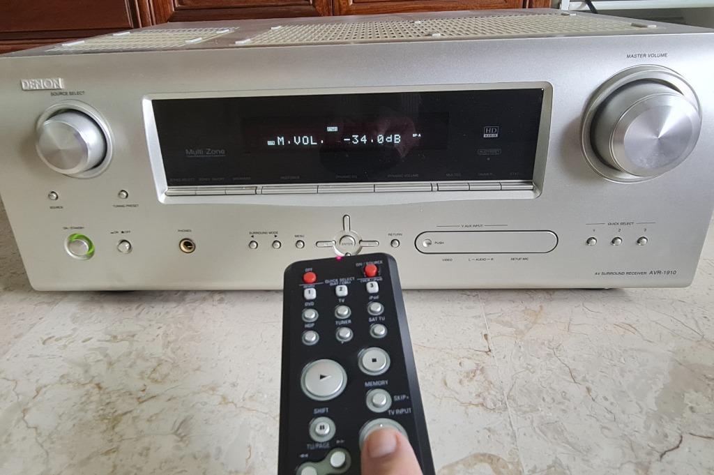 Denon AV Surround Receiver AVR1910, TV & Home Appliances, TV