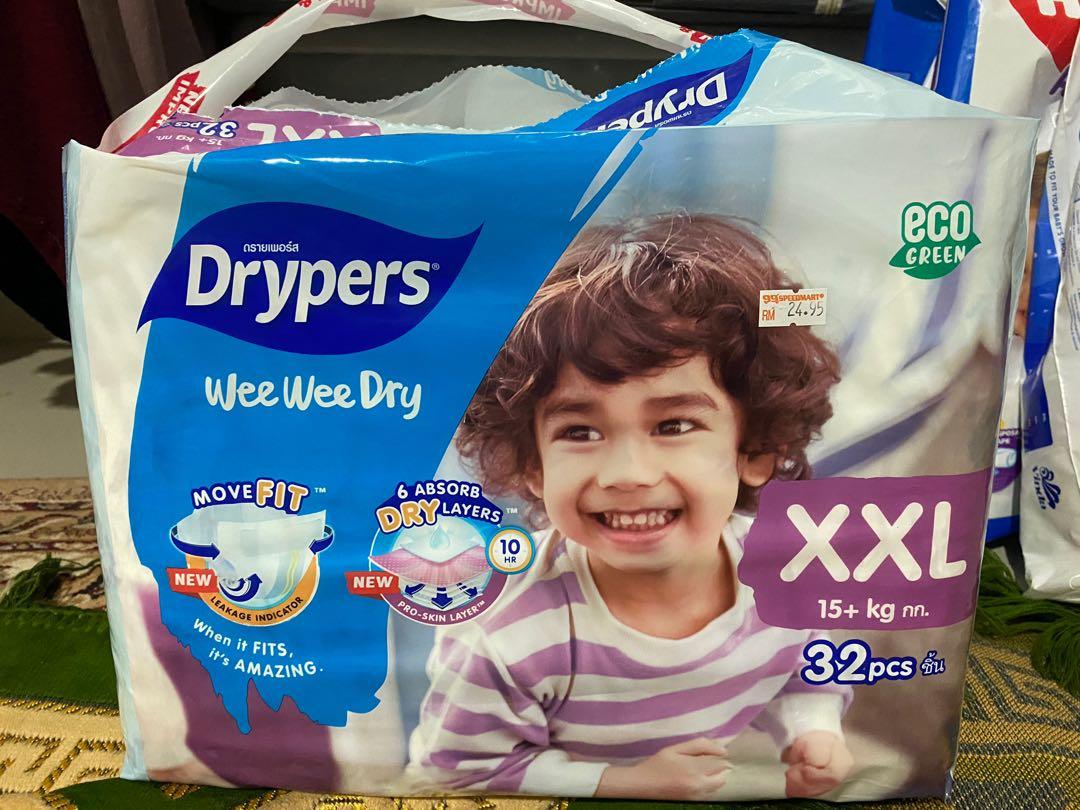 Pampers sales drypers xxl
