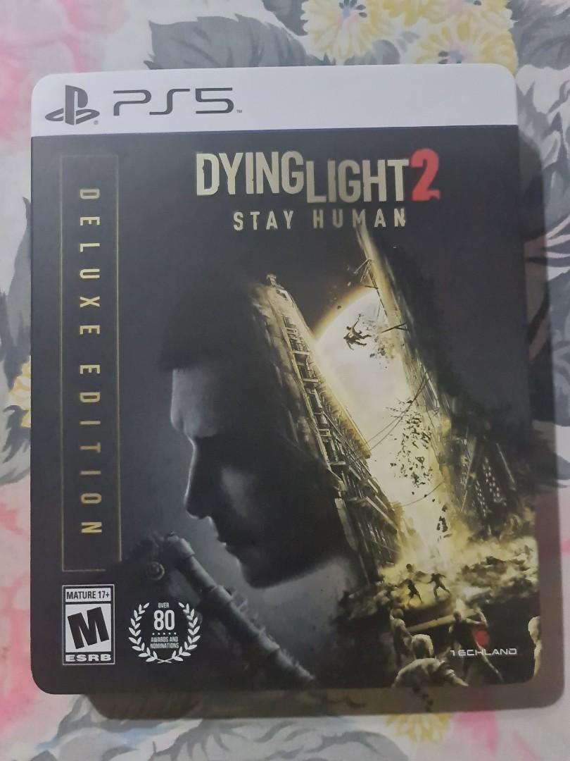 Dying Light 2 Stay Human Deluxe Steelbook Edition PS5 EXCELLENT Condition  NO DLC
