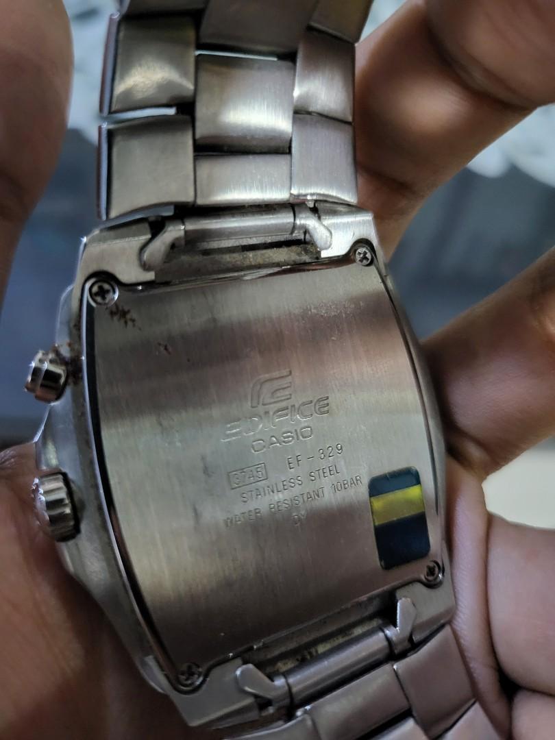 Casio edifice sales 100m water resist