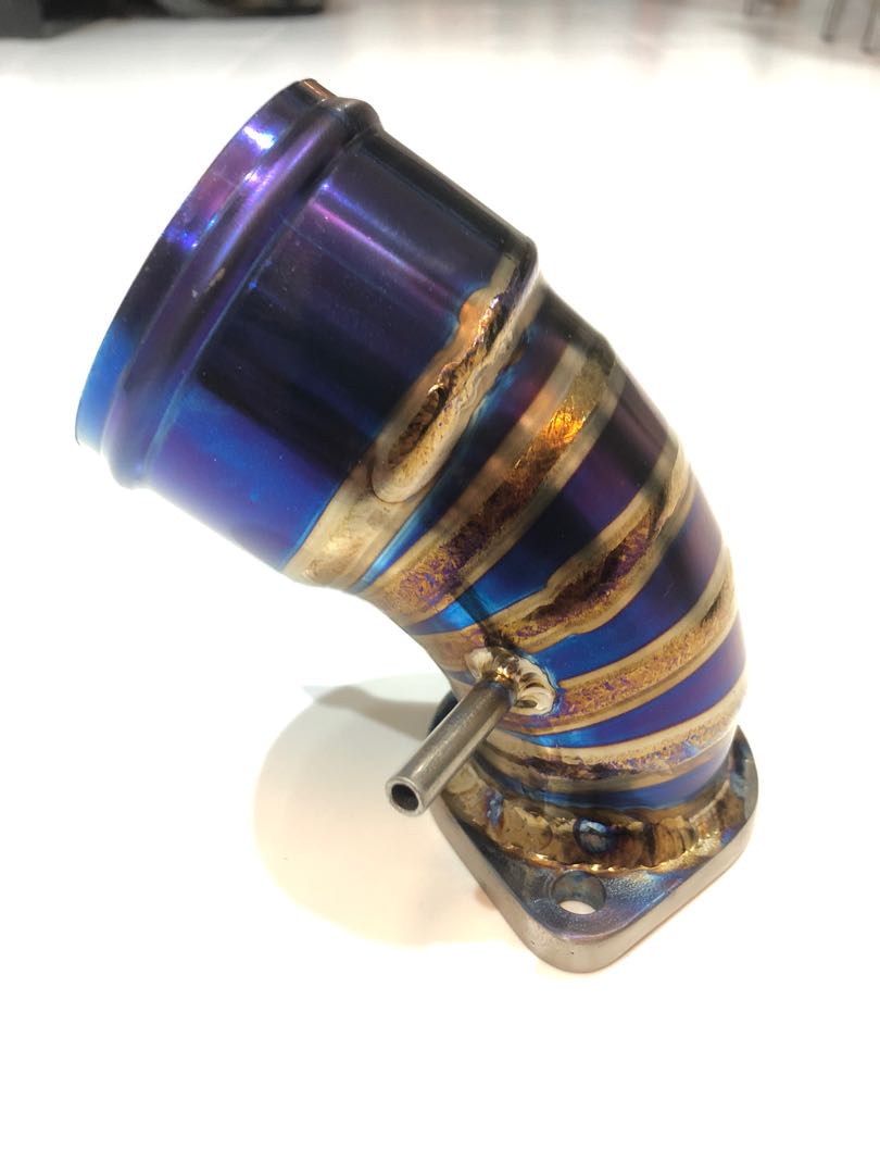 Evo X Ti High Flow Compressor Outlet Pipe, Car Accessories, Accessories ...