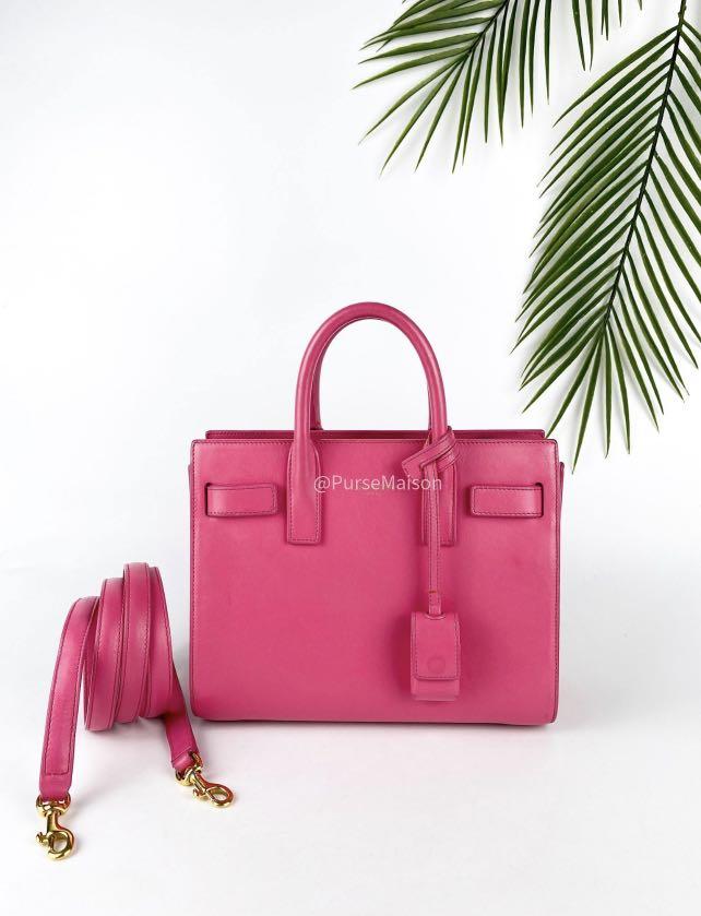 PRESALE] Yves Saint Laurent YSL Sac de Jour Nano Pink – Preloved Branded