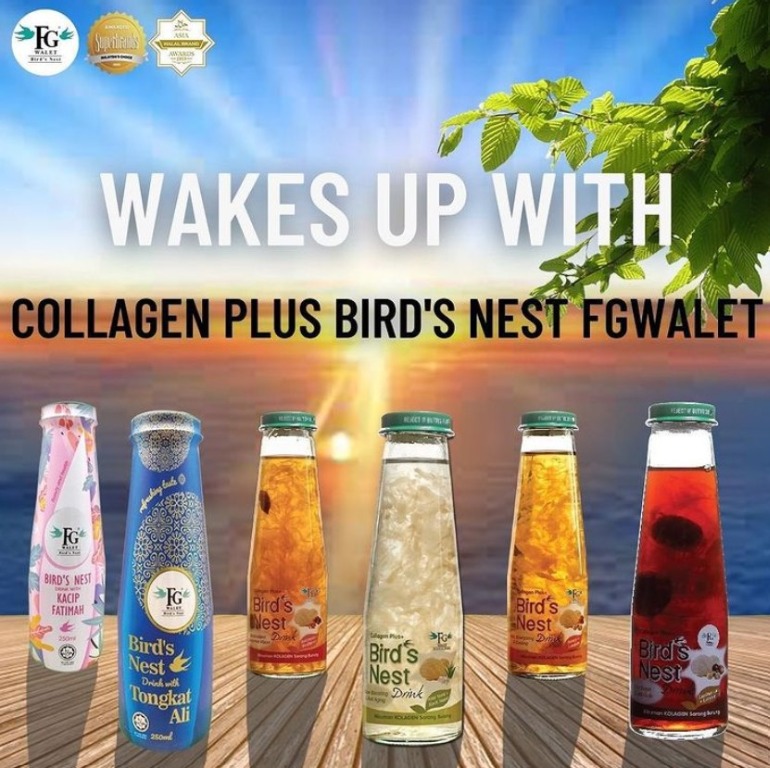 FG Walet Collagen Plus Bird's Nest, Food & Drinks, Other Food & Drinks