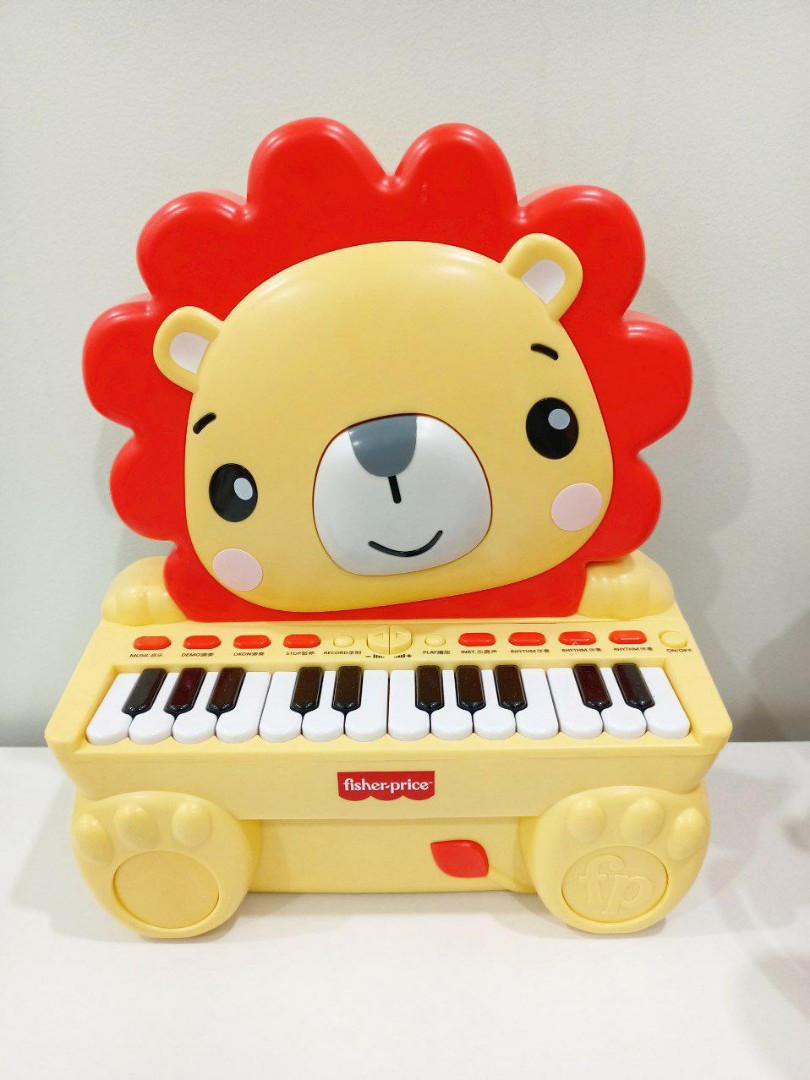 Fisher Price Lion Piano Hobbies Toys Toys Games on Carousell