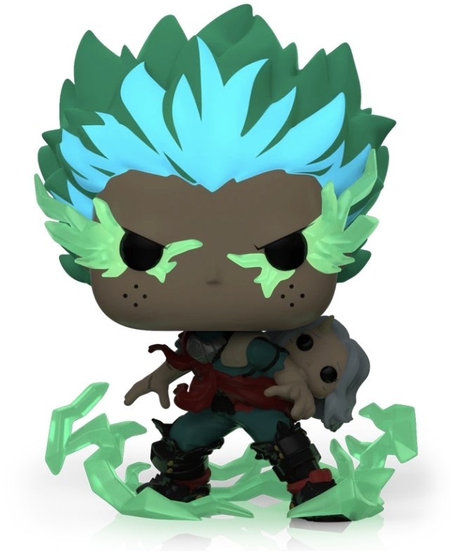 FUNKO POP INFINITE DEKU WITH ERI (GLOW) - MY HERO ...