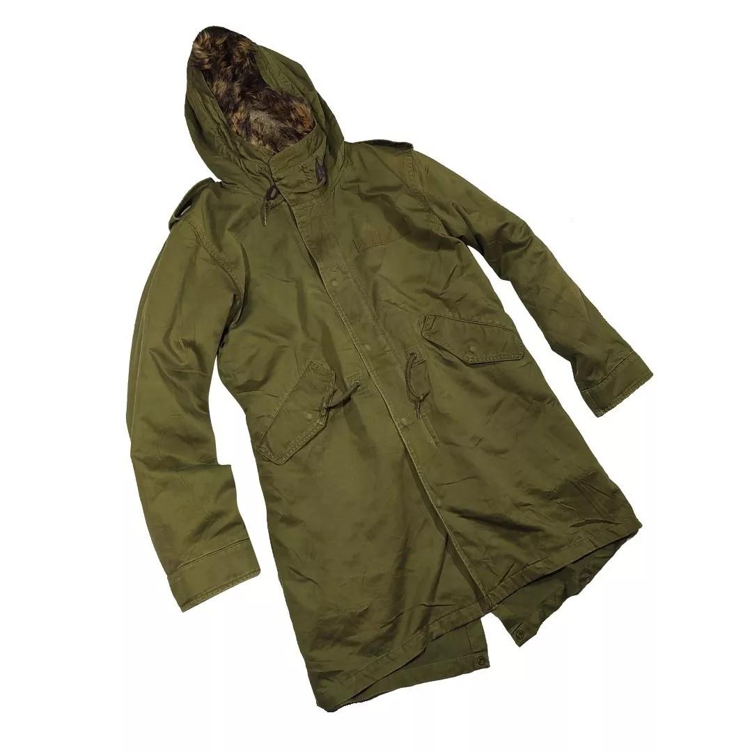 Fishtail cheap parka uniqlo