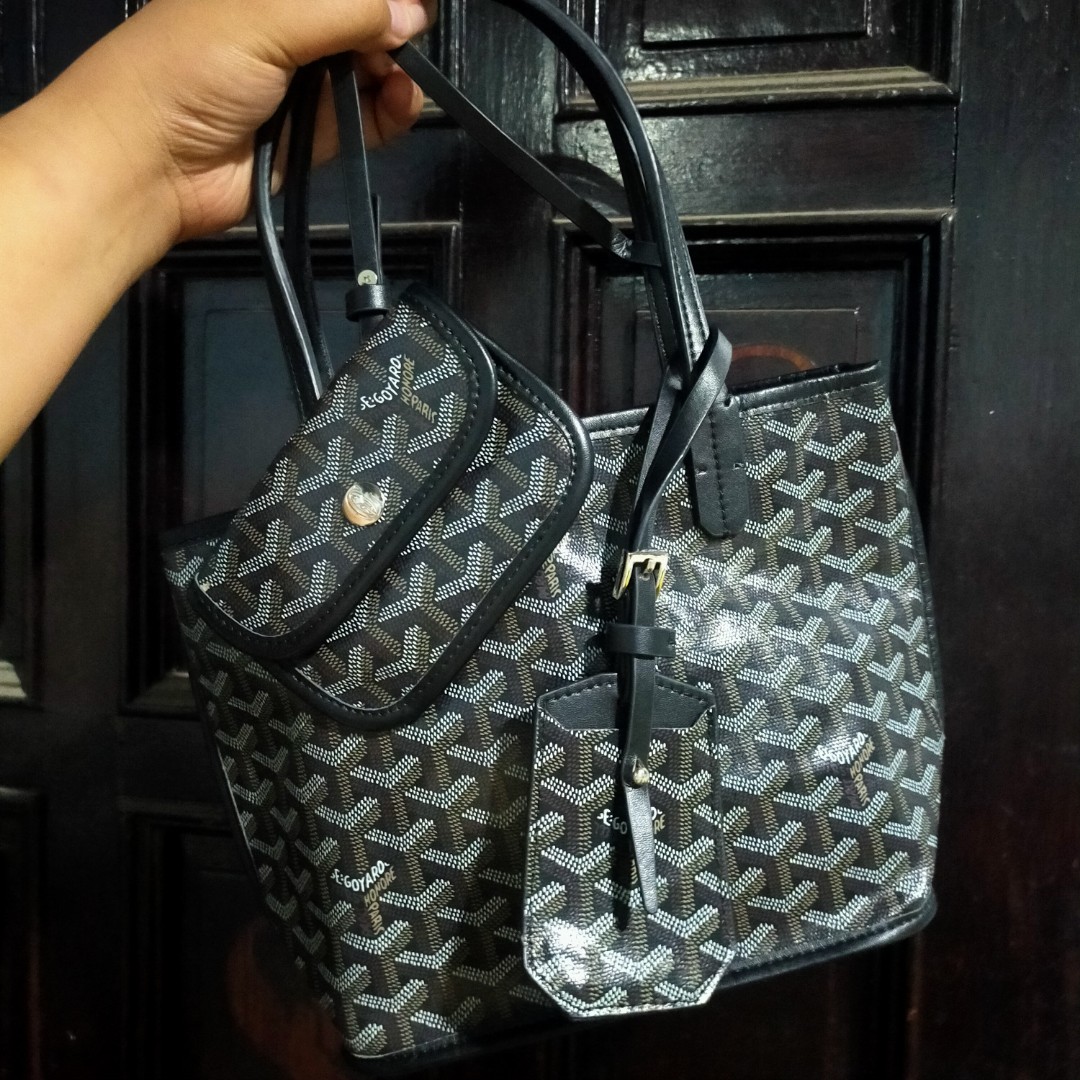 Goyard small tote bag outlet