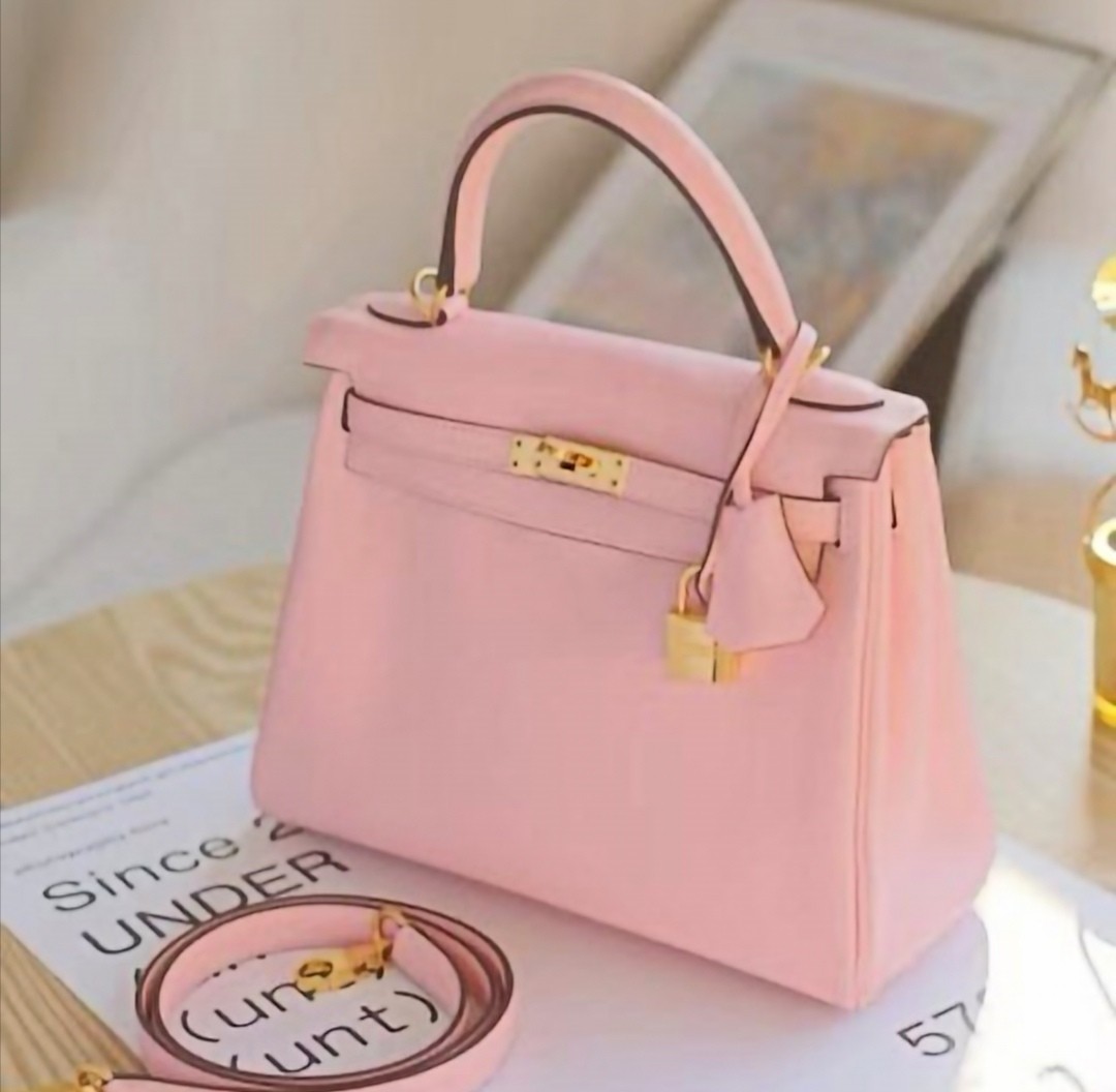 Hermes Birkin 25 Rose Sakura Swift, Luxury, Bags & Wallets on