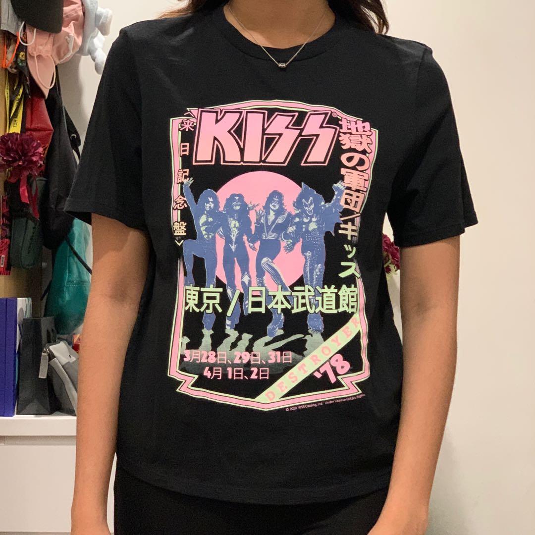 H&m kiss 2025 t shirt