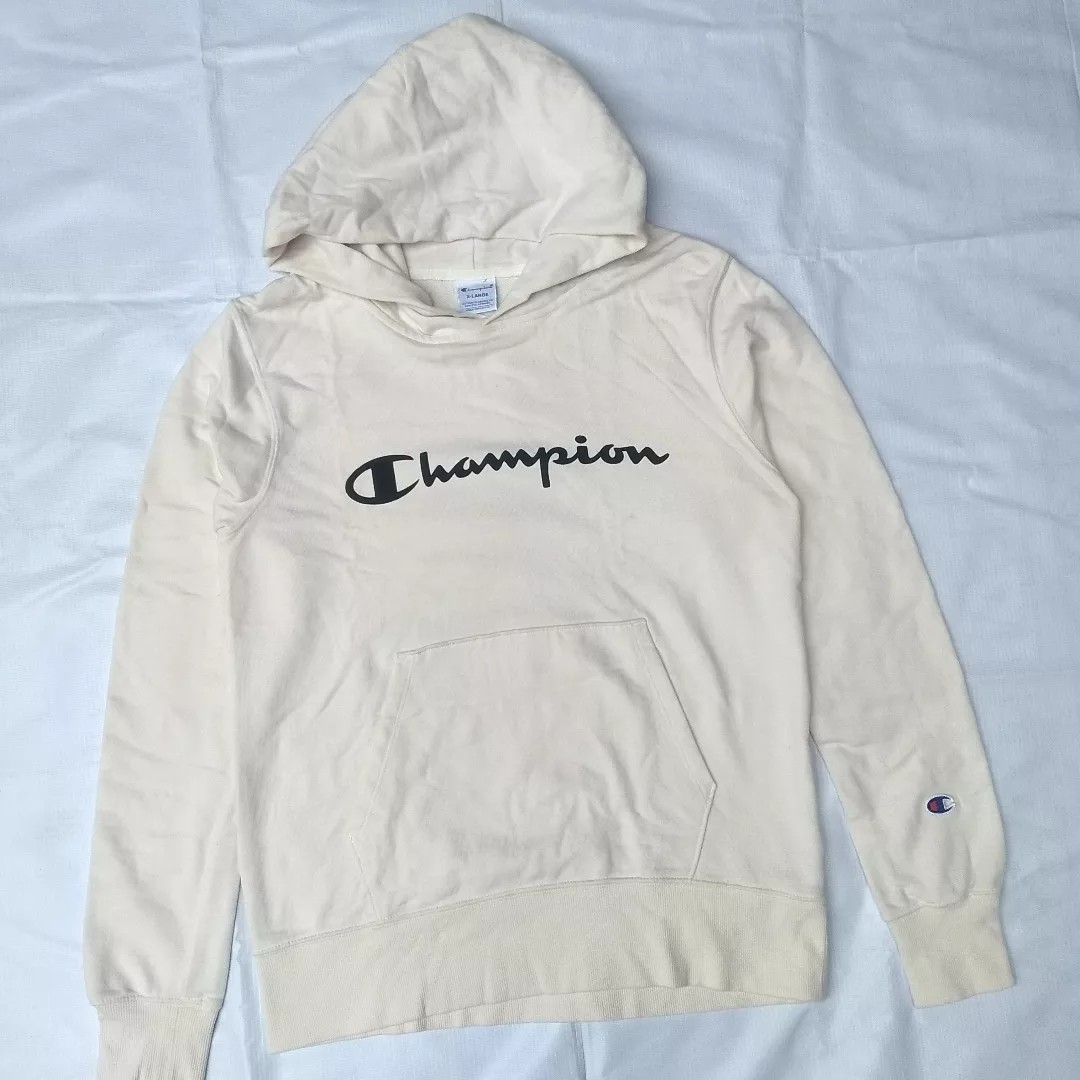 Hoodie champion 2025 putih original