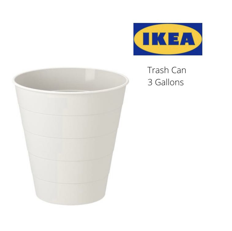 IKEA FNISS Trash Can, Furniture & Home Living, Cleaning & Homecare
