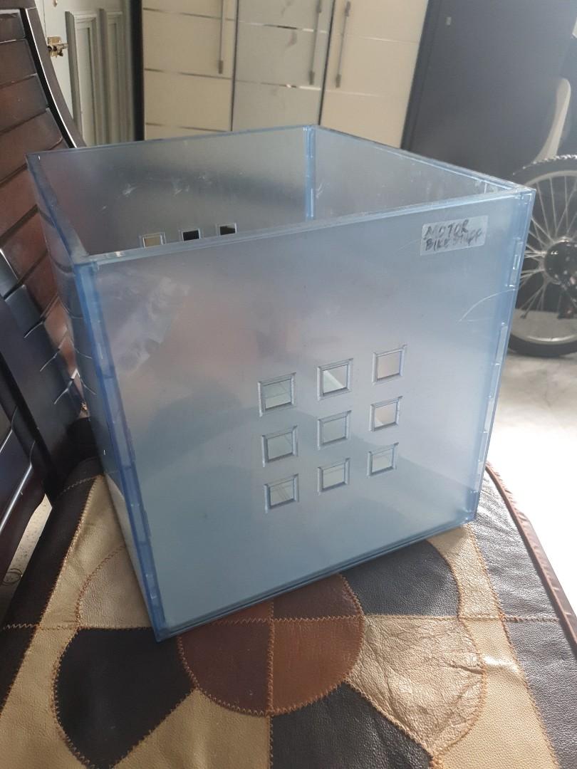 Ikea Kallax insert/box Blue, Furniture & Home Living, Furniture