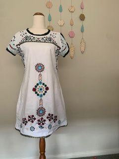 Ishka Embroided Dress