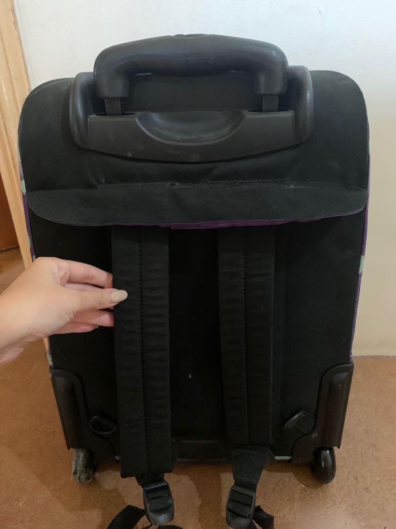 Jansport travel bag with wheels and backpack, Women's Fashion, Bags