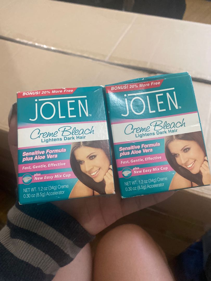 JOLEN HAIR BLEACH, Beauty & Personal Care, Hair on Carousell