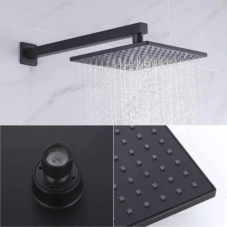 KES Shower System Shower Faucet Set Rain Shower Head with Handheld