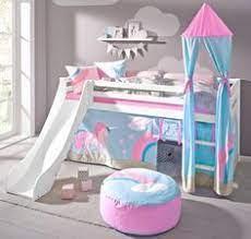 kids unicorn castle bed w slide