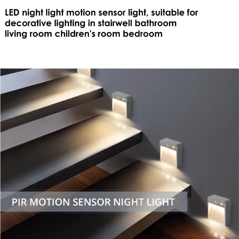 Battery operated motion deals sensor stair lights