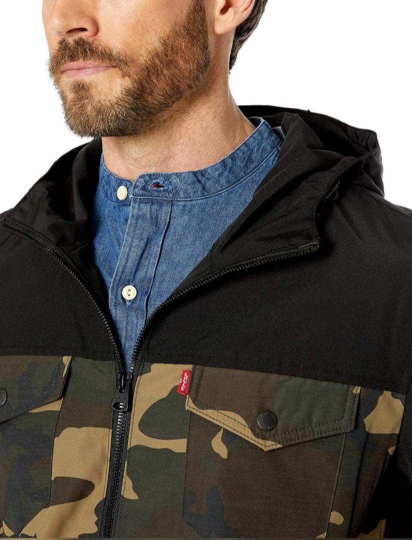 Levi's arctic cloth sales hooded rain jacket