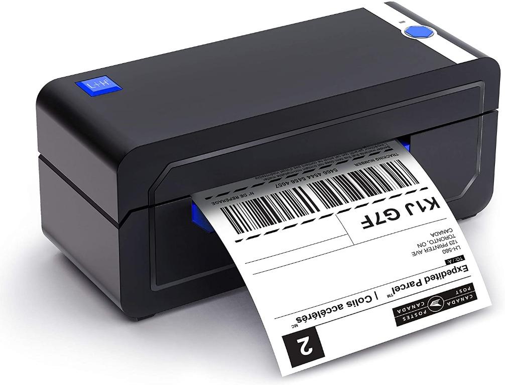 4×6 Printer Compatible with Ebay,,FedEx,UPS,Shopify,USPS,Etsy Compare to Dymo 4XL NETUM Label Printer Barcode Printer High Speed Commercial Grade Direct Thermal Printer 