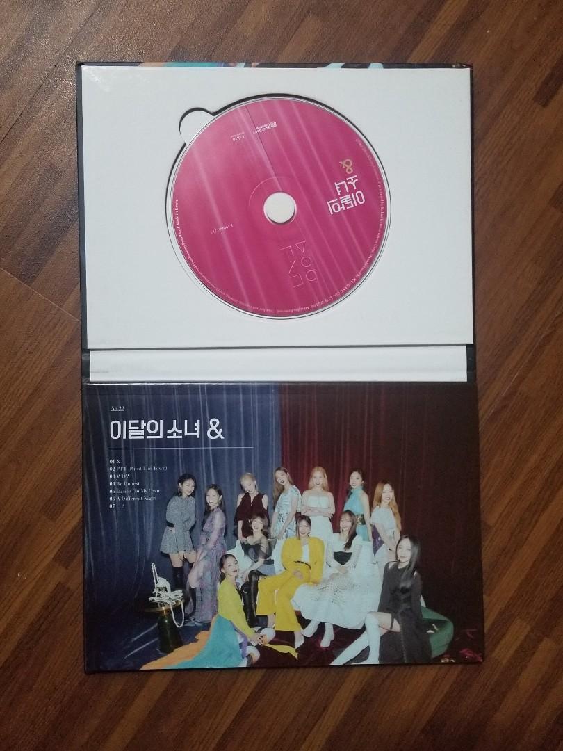 LOONA "&" album version A (Category: CDs & DVDs) located in Cebu City. Submitted by tuourb (Listing ID 1145489969, Image 3). Description: LOONA & album version A (unsealed) inclusions: PB, CD, PCs (see pics), poster (folded).