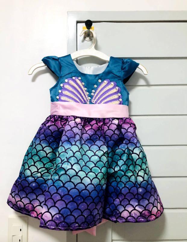 Mermaid Dress 1-3T (Category: Babies & Kids Fashion) located in Plaridel. Submitted by decluttermeow (Listing ID 1145591875, Image 2). Description: 🐾 like new 🐾 used twice (photoshoot and event).