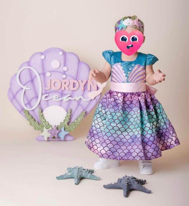 Mermaid Dress 1-3T (Category: Babies & Kids Fashion) located in Plaridel. Submitted by decluttermeow (Listing ID 1145591875, Image 3). Description: 🐾 like new 🐾 used twice (photoshoot and event).