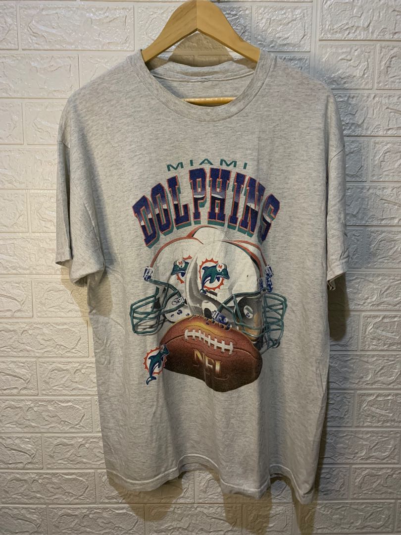 DOLPHINS BASEBALL JERSEY, Men's Fashion, Tops & Sets, Tshirts & Polo Shirts  on Carousell