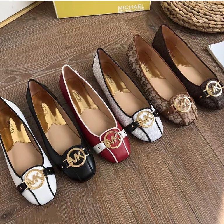 Michael kors 2025 brown flat shoes