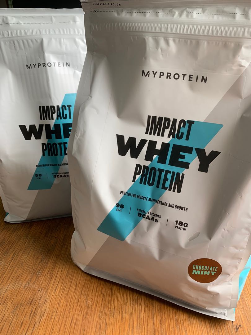 Myprotein - 2.5kg Impact Whey Protein - Chocolate Mint, Health ...