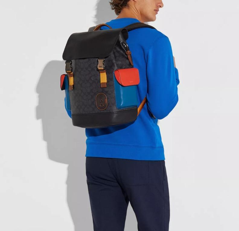 Coach men's on sale rivington backpack