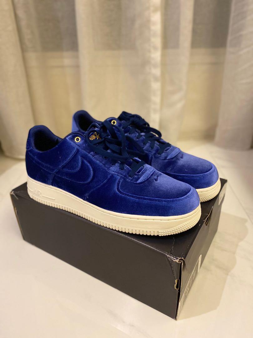 Nike air force 1 07 velour cheap